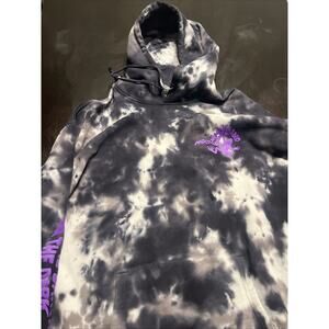 Preowned Nocturnal Wonderland Size 3x Tye Dye Hoodie Sweater
